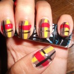 Plaid Nails