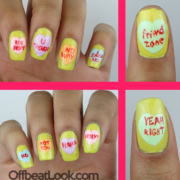Valentines Day Nails